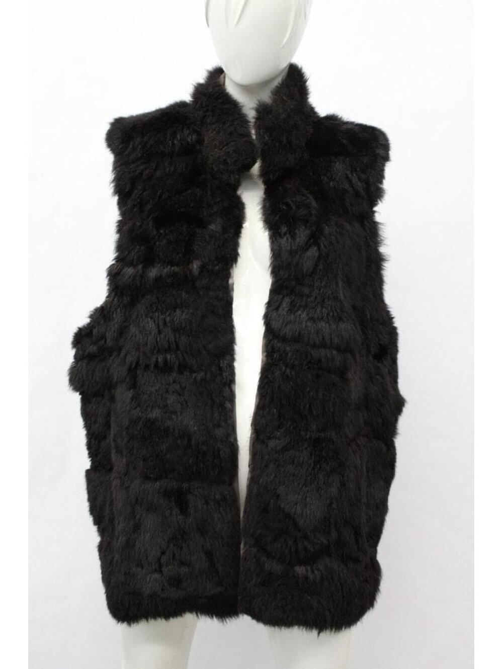 Scrap Item: Brown Opossum Fur Vest Arts & Crafts